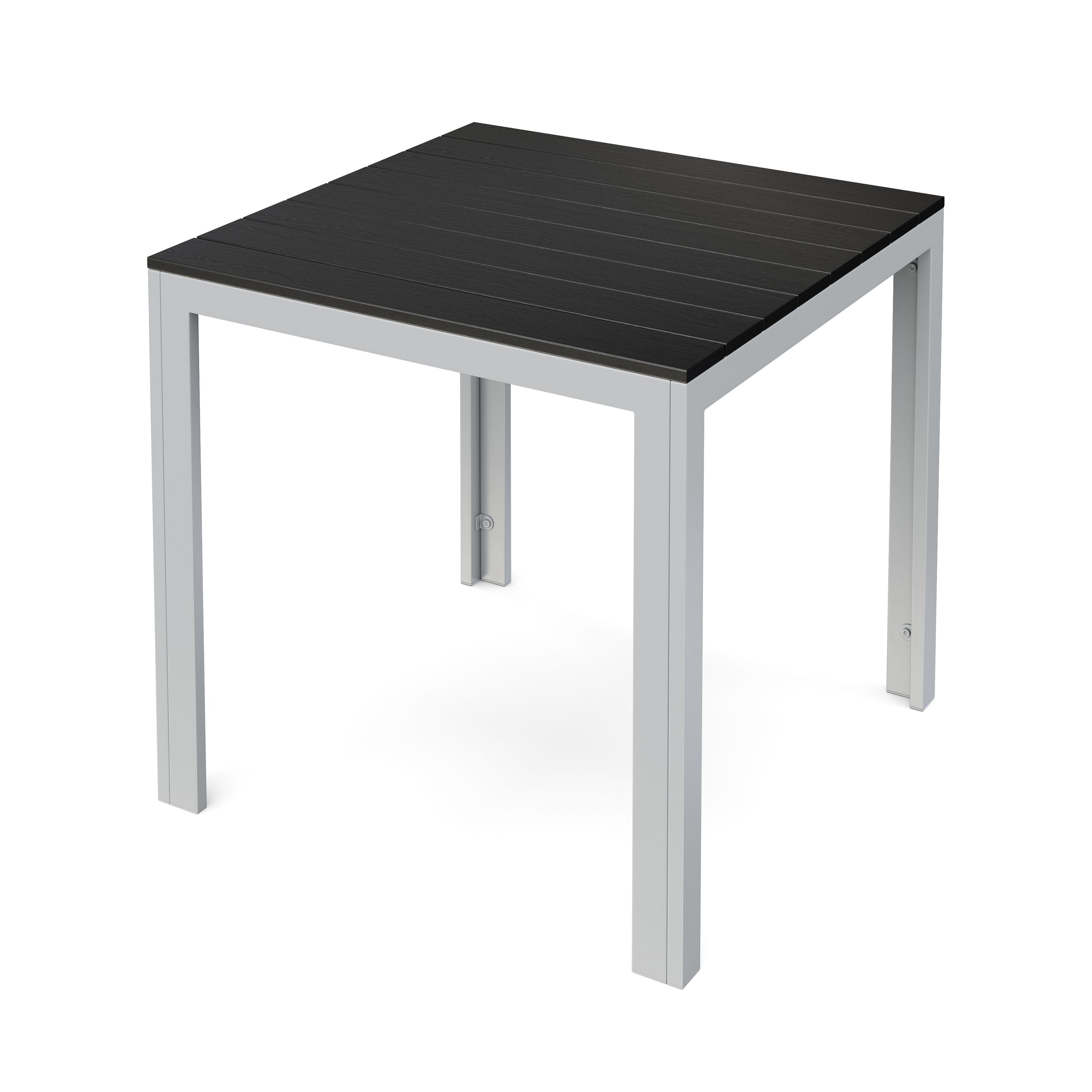 Gartentisch NELI 80 x 80 cm anthrazit