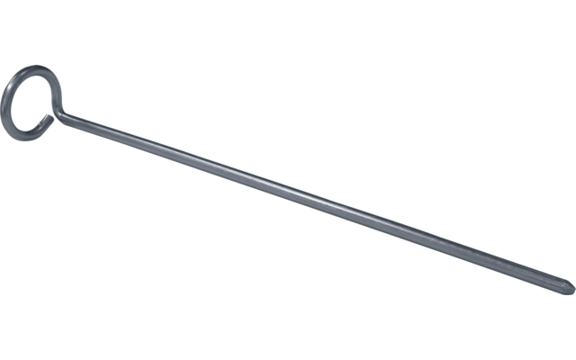 High Peak Stahl Ringkopf Erdnagel 6er Pack 20 cm silber