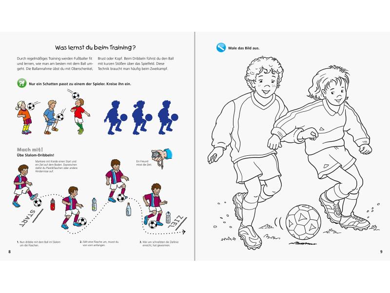 Ravensburger Kinder-Sachbuch WWW Aktiv-Heft Fussball Kinder-Sachbuch