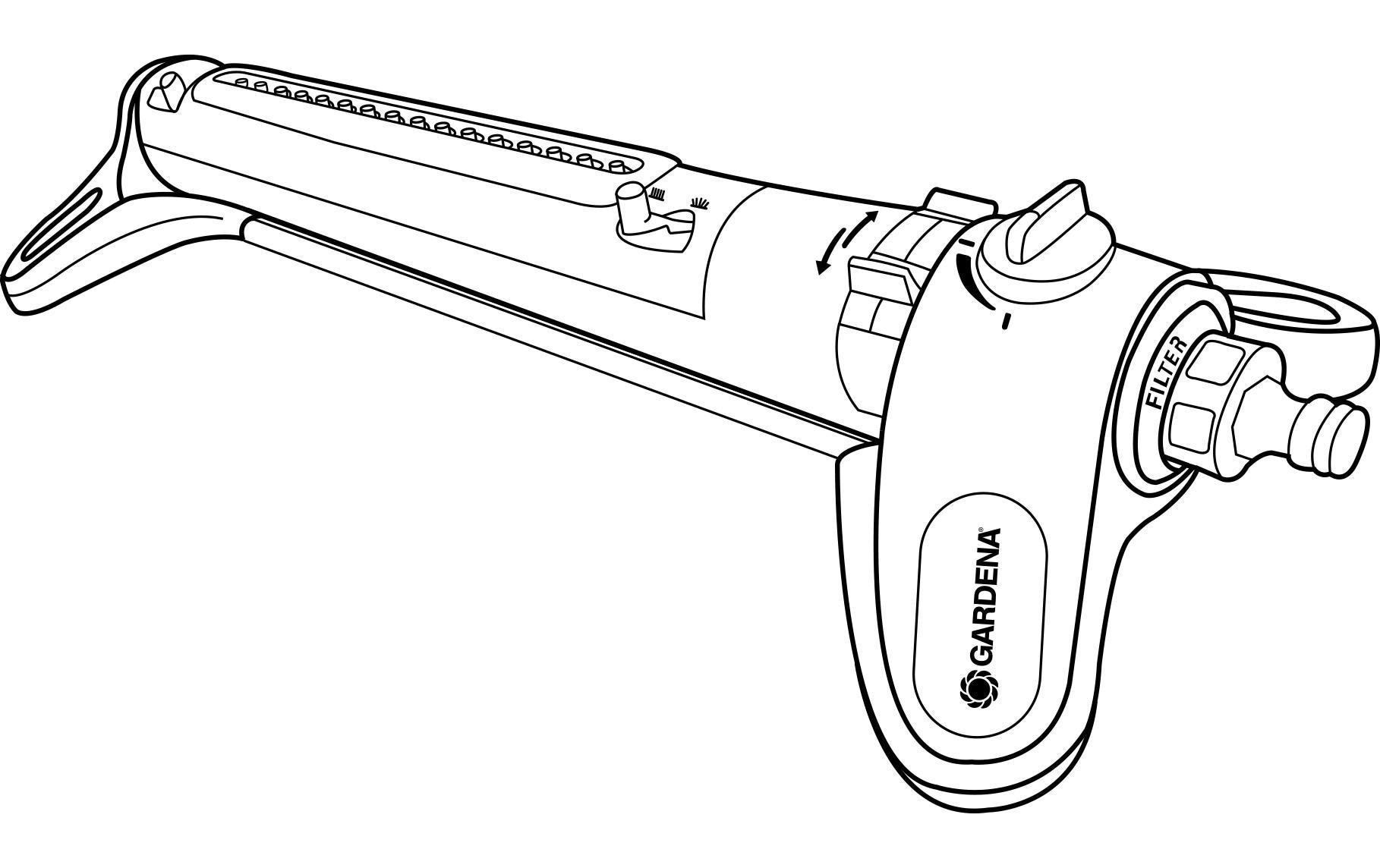 Viereckregner AquaZoom MGardena Viereckregner AquaZoom M