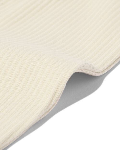 pantalon côtelé coupe ample pour bébé  écru