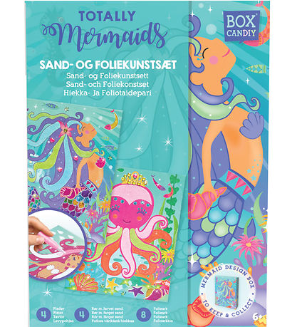 BOX CANDIY Kreas?t - Sand- og Foliekunsts?t - Totally Mermaids