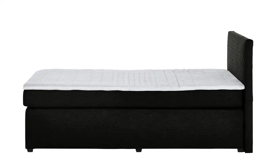 Boxspringbett Kety 140 cm Schwarz