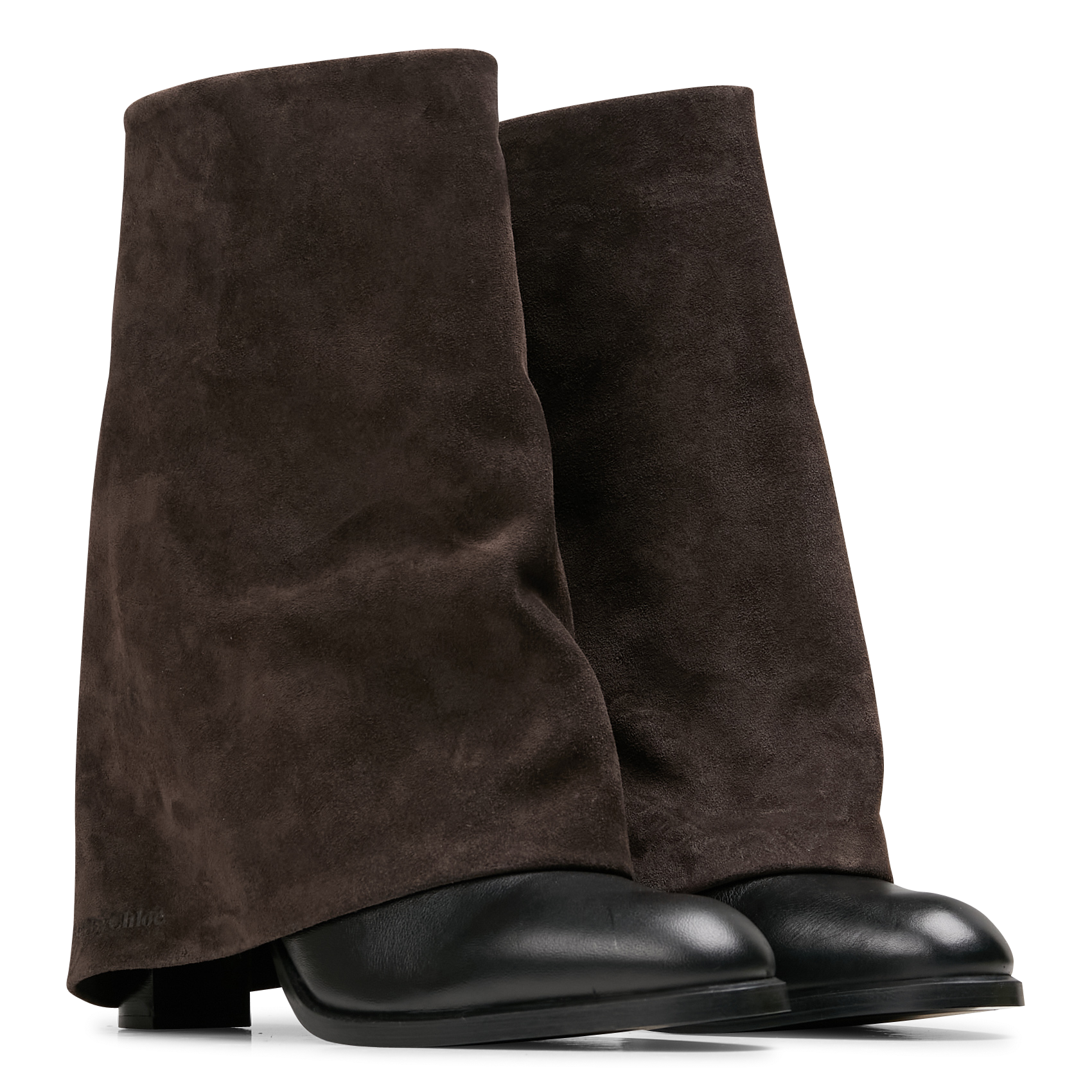 MELIA - Bottines bi-matière | Noir
