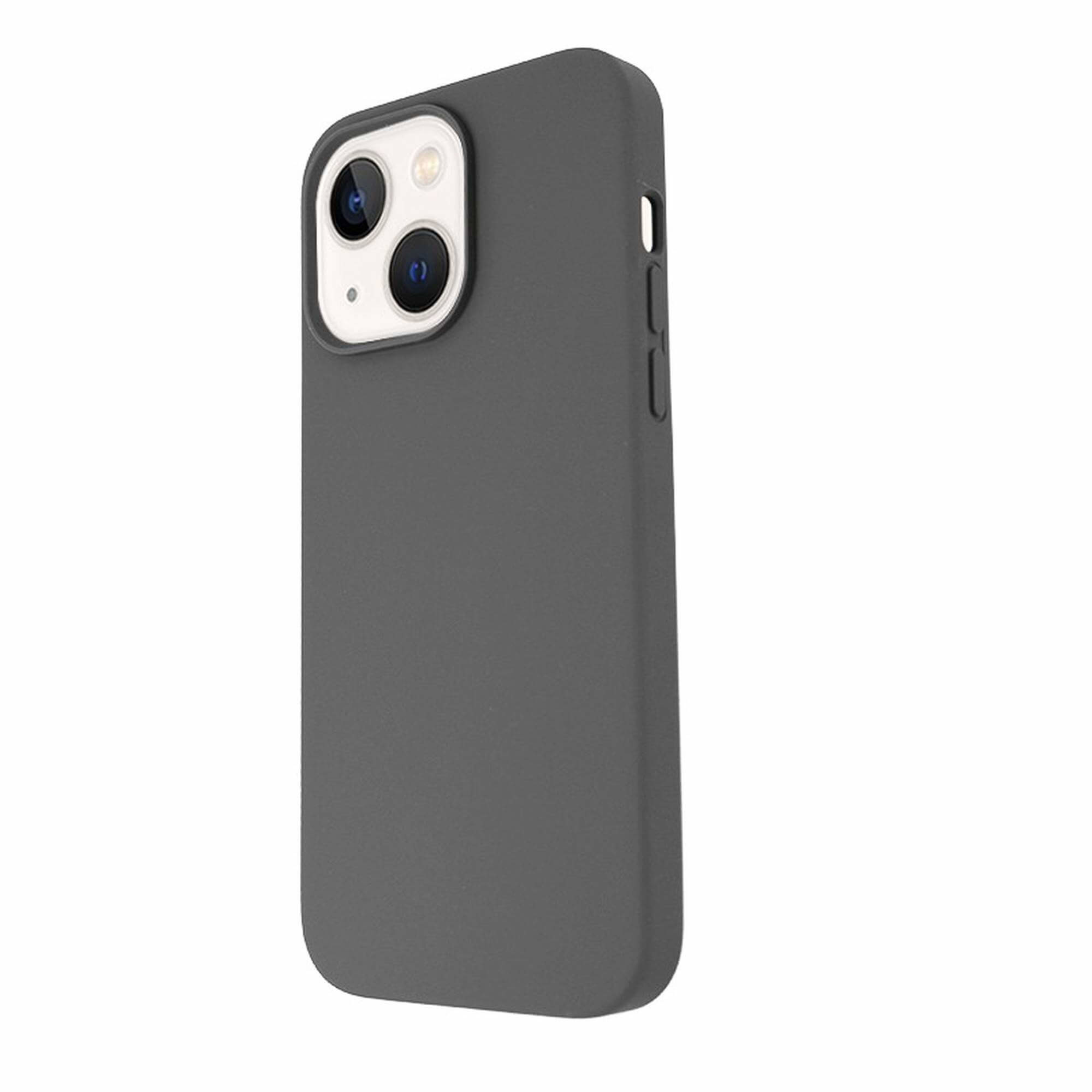 iPhone 14 Silikon Backcase Hülle Steglitz (10898) - Grau