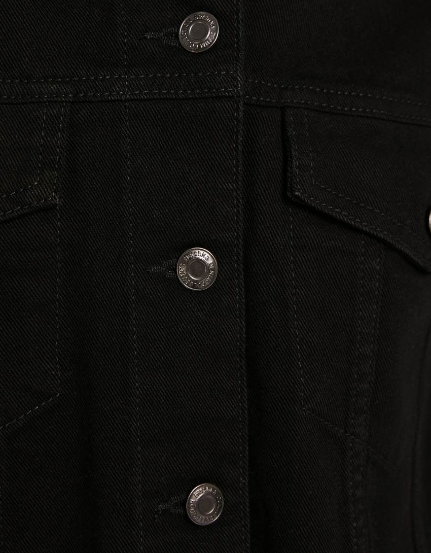 Jaqueta jeans curta