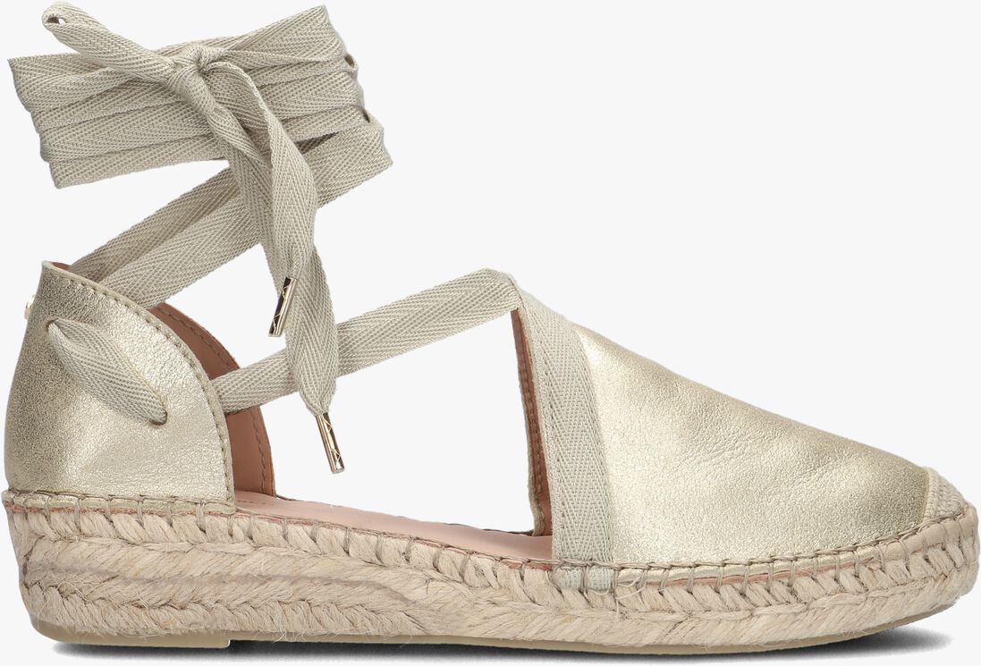 FRED DE LA BRETONIERE gouden fred de la bretoniere espadrilles romi luz