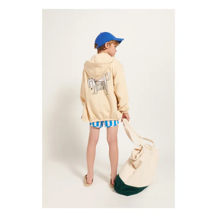 Weekend House Sweat Long Leg Coton Bio | Crème