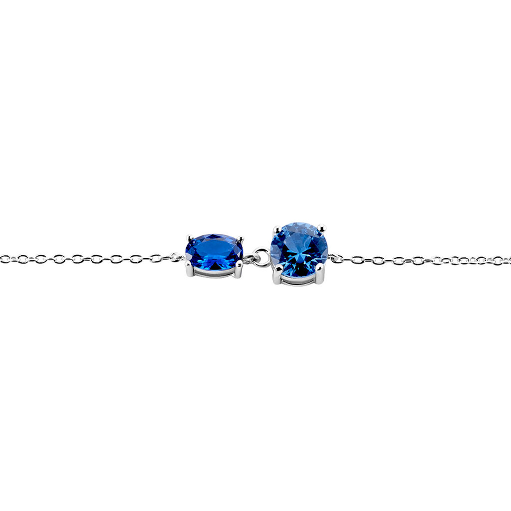 Bracelet Argent Blanc Brenna Oxydes De Zirconium