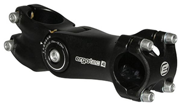 POTENCE VTT ERGOTEC REGLABLE OCTOPUS ALU NOIR 25.4 L 105mm  POUR FOURCHE 1 1-8 (HOMOLOGUE NIVEAU 4)