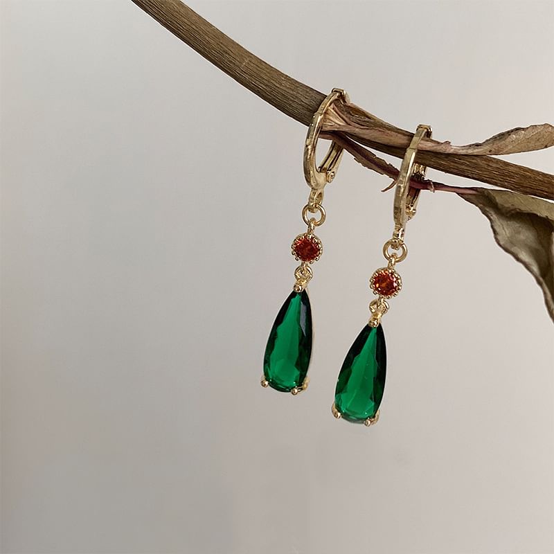 Chimerro - Oorbellen met strass en imitatiekristal