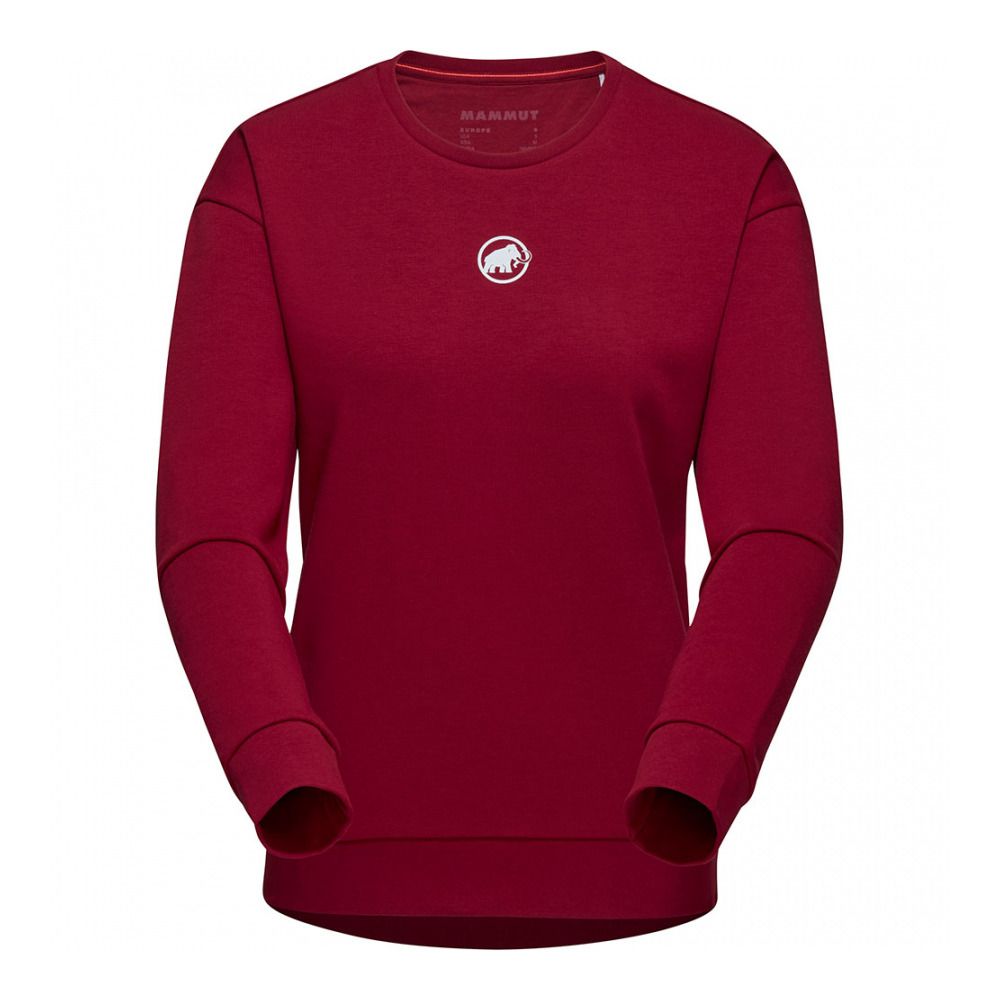 Mammut CORE ML CREW NECK ORIGINAL - Sweat Femme blood red