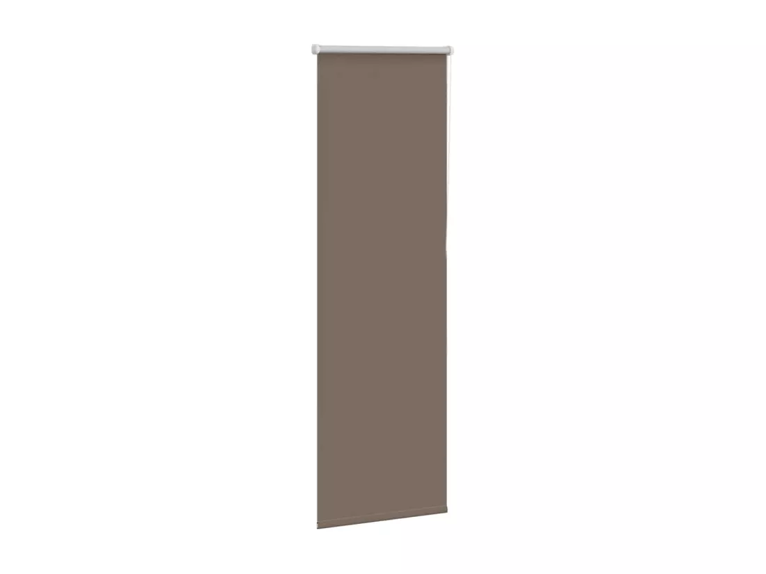 Store enrouleur occultant café 40x150cm largeur du tissu 35,7cm