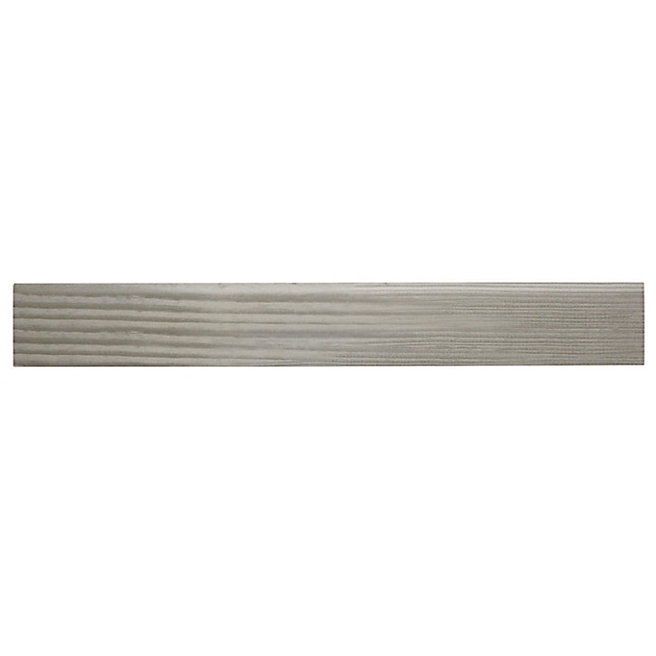 Plinthe carrelage grise aspect pin finition mat Colours Pine wood L.60 x H.8 x ép.0,80 cm