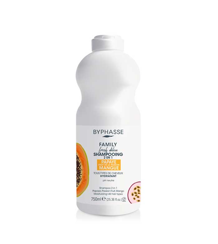 Byphasse - *Family fresh délice* - Shampoo condicionador 2 em 1