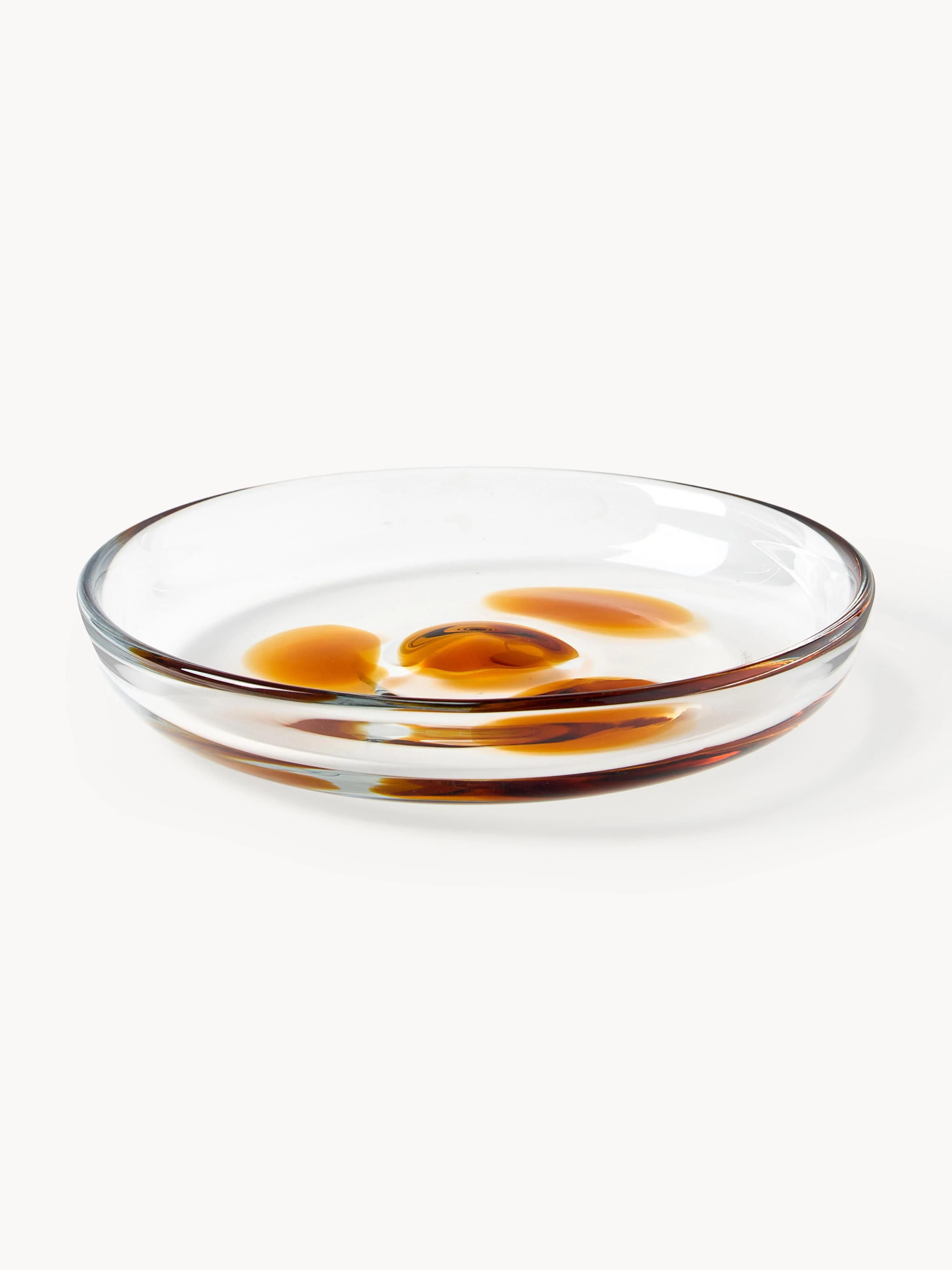 Decoratieve glazen schaal Aurum