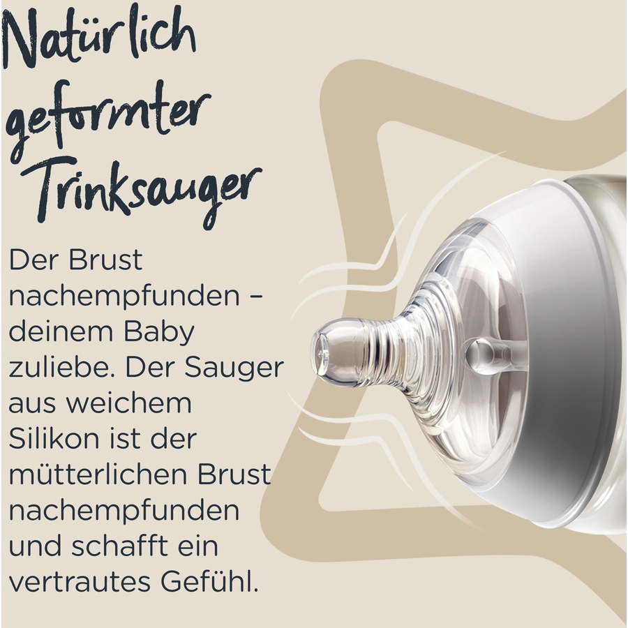 Tommee Tippee Starterset Closer to Nature für Neugeborene in blau