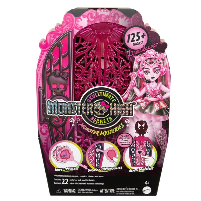 Monster High - Skulltimate Secrets - Monster Mysteries - Kleiderschrank Set - Draculaura