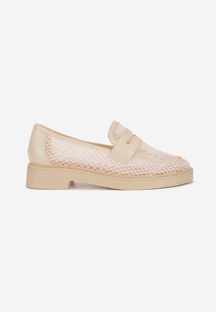 Mocassins femme beige Cristtela