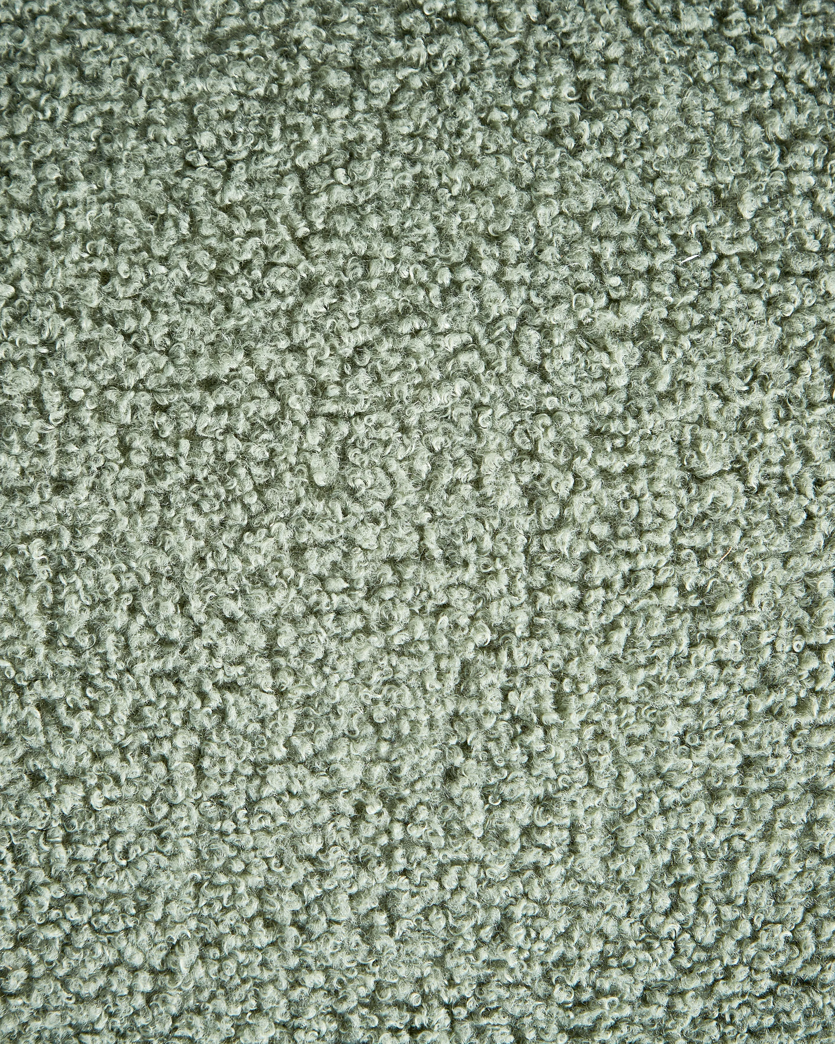 Fauteuil LAVIK Bouclé Lichtgroen