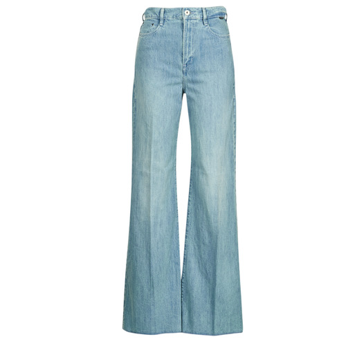 G-Star Raw - DECK ULTRA HIGH WIDE LEG - Bleu clair