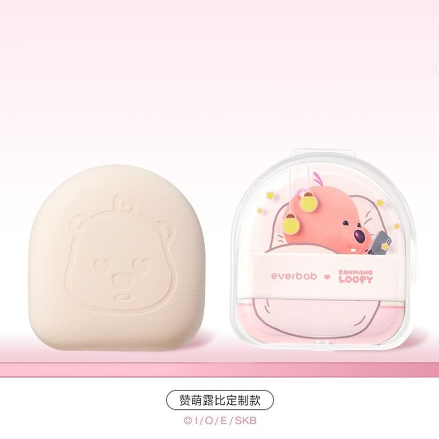 everbab - Milk Skin Air Cushion Puff Loopy Limited Edition