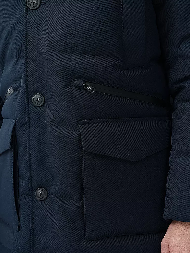 WOOLRICH Parka SEAM SEALED blau