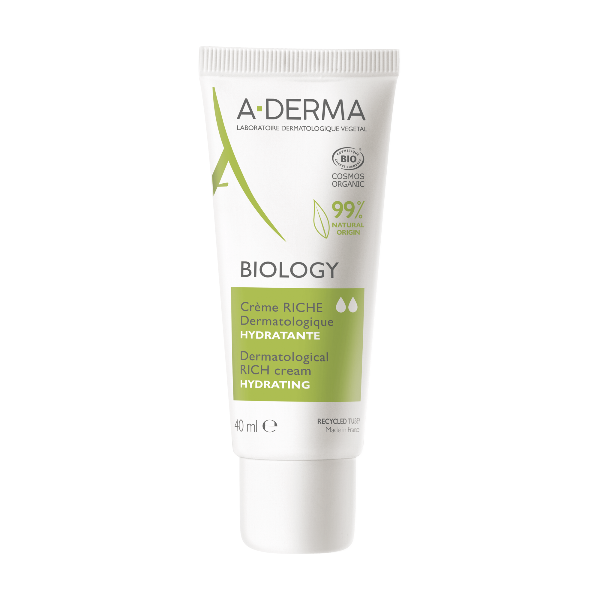 A-DERMA BIOLOGY Reichhaltige Creme Creme Tb 40 ml