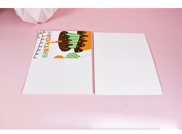 (72-tlg. Set) Glückwunschkarten Geburtstags Doppelkarten mit Sticker   Umschläge - Birthday Party