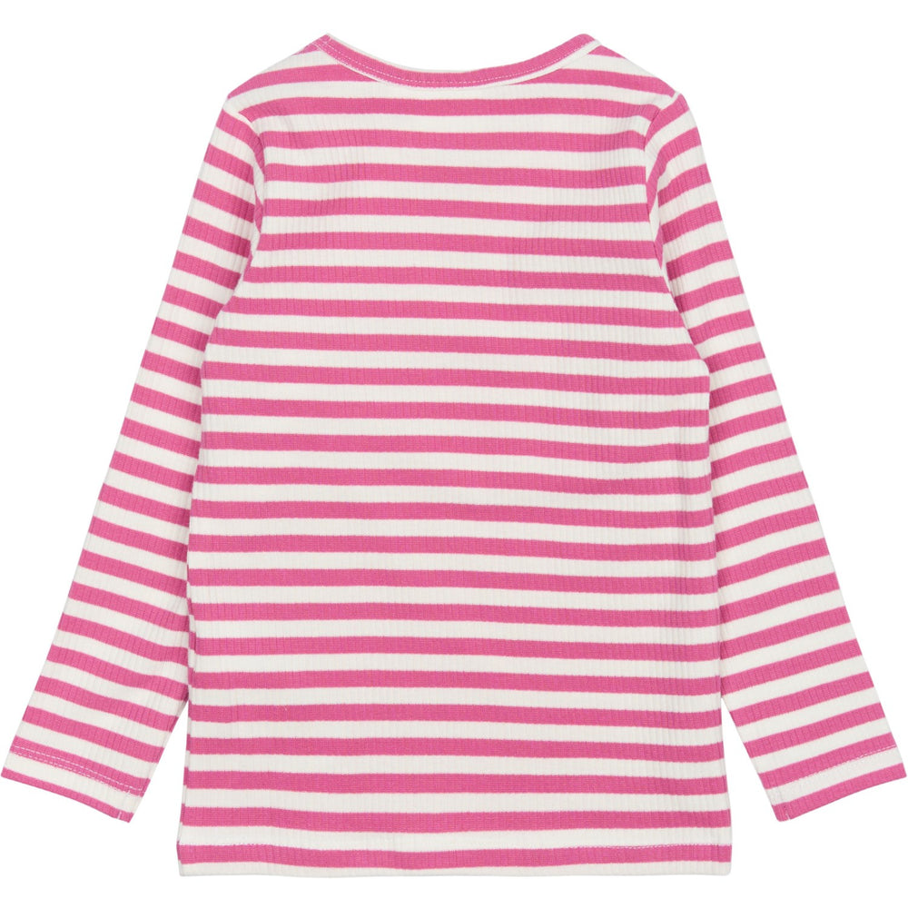 Køb THE NEW Siblings Ibis Rose Striped Fro L_S Rib Tee