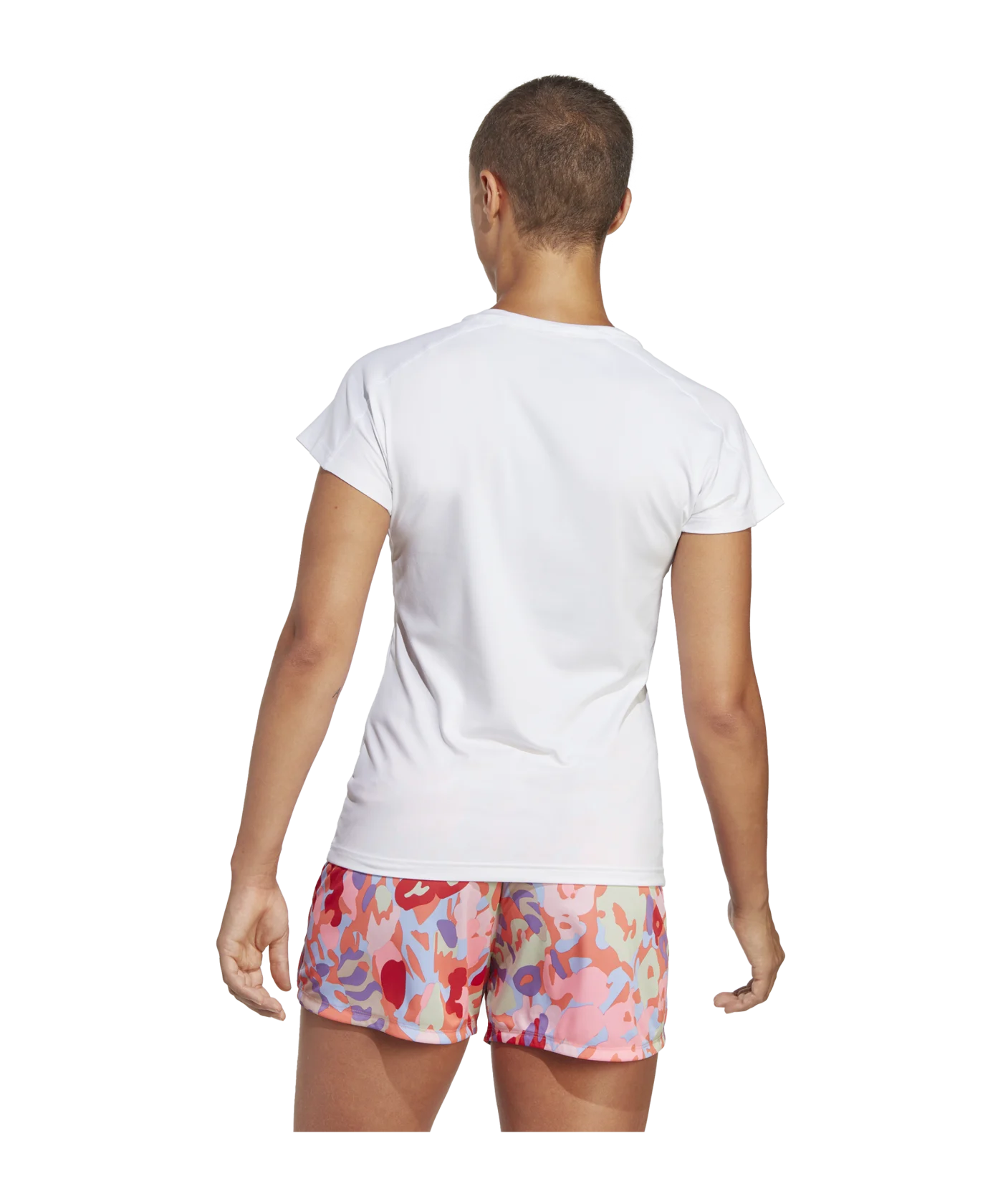 adidas AEROREADY Train Essentials Minimal Branding V-Neck White