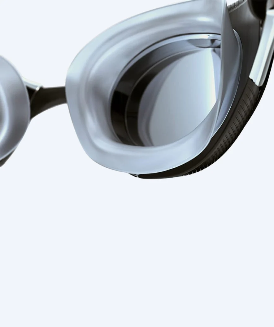 Speedo Elite svømmebriller - Fastskin Hyper Elite Mirror - Sort/grå
