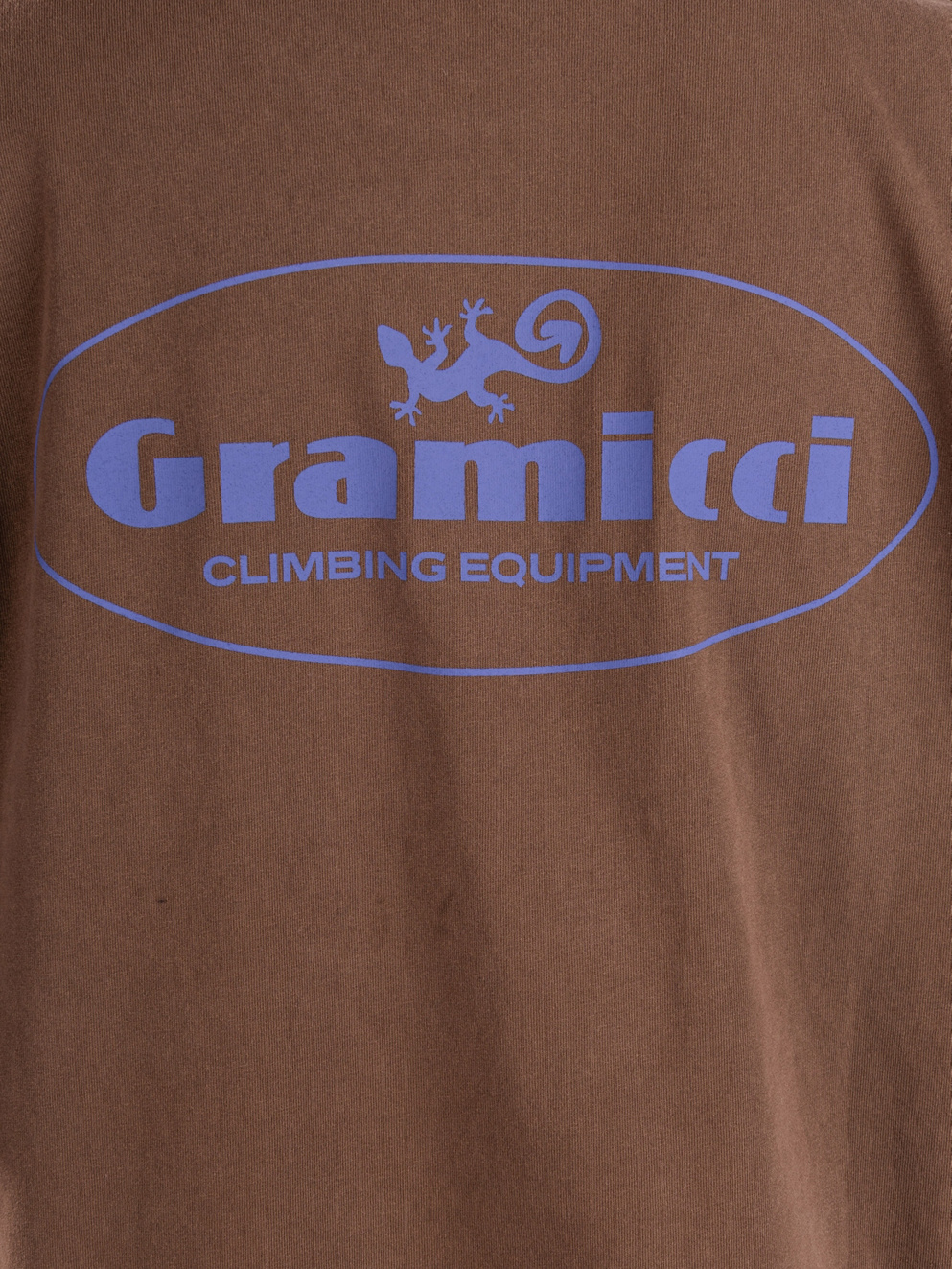 Gramicci Climbing Equipment T-Shirt brown pigment