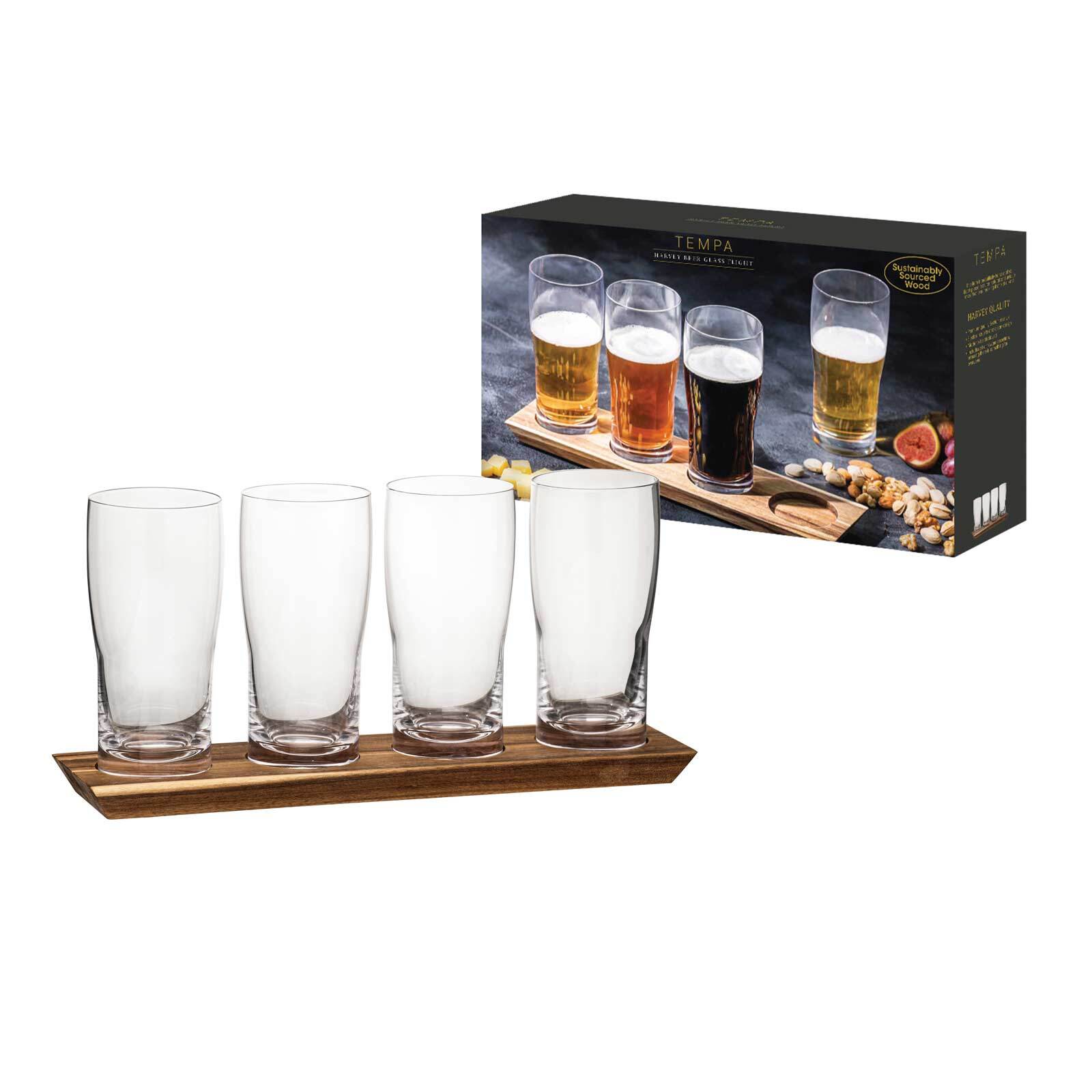 Ladelle Bier Tasting-Set Tempa Harvey 430 ml 4er Set