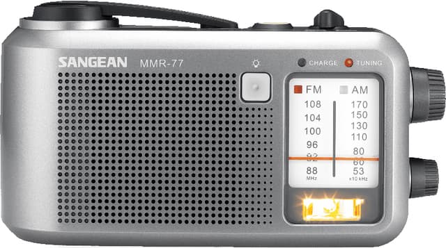 Sangean MMR-77 analog radio (sort)
