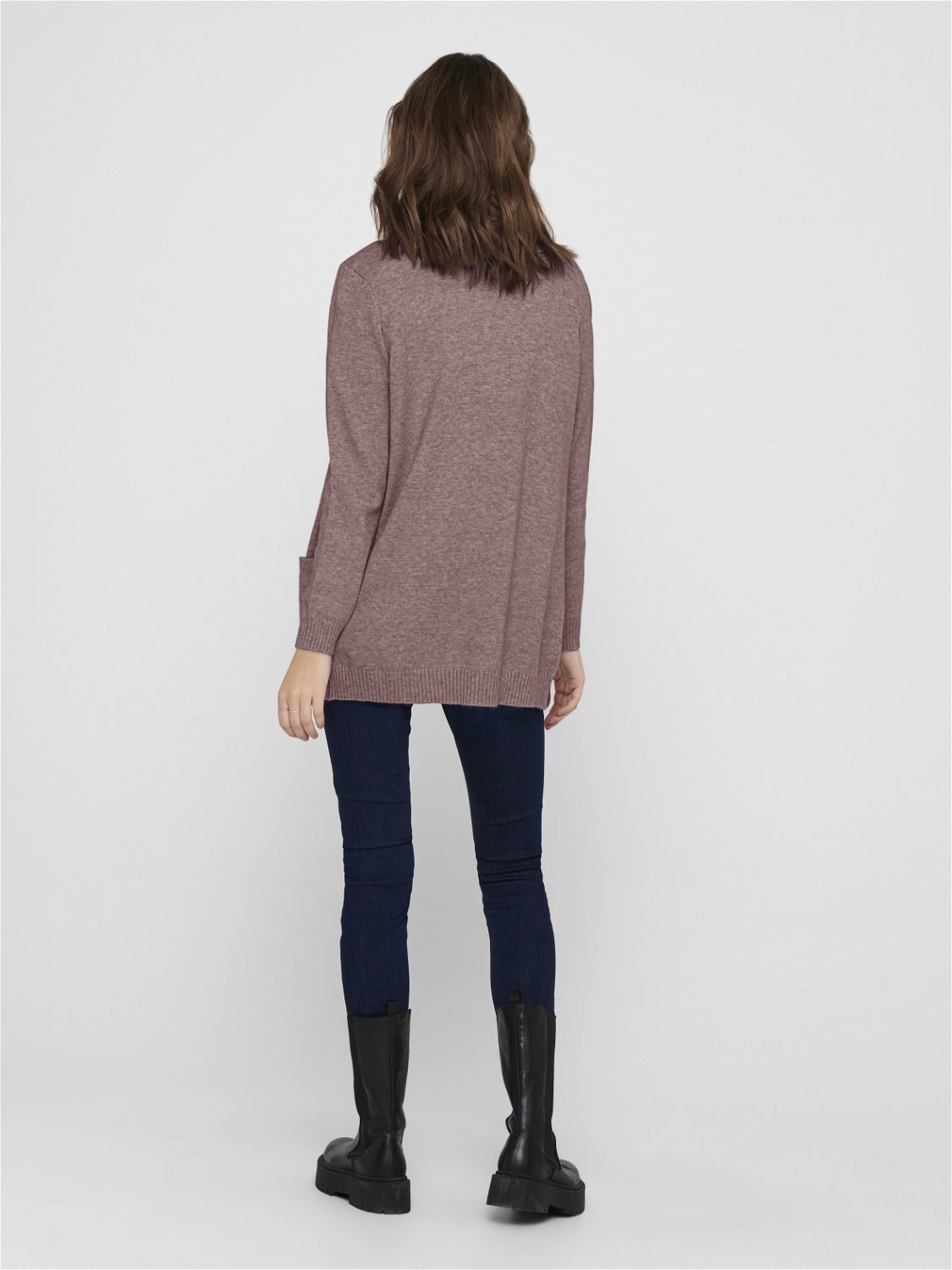 ONLLESLY Strickjacke Rose Brown