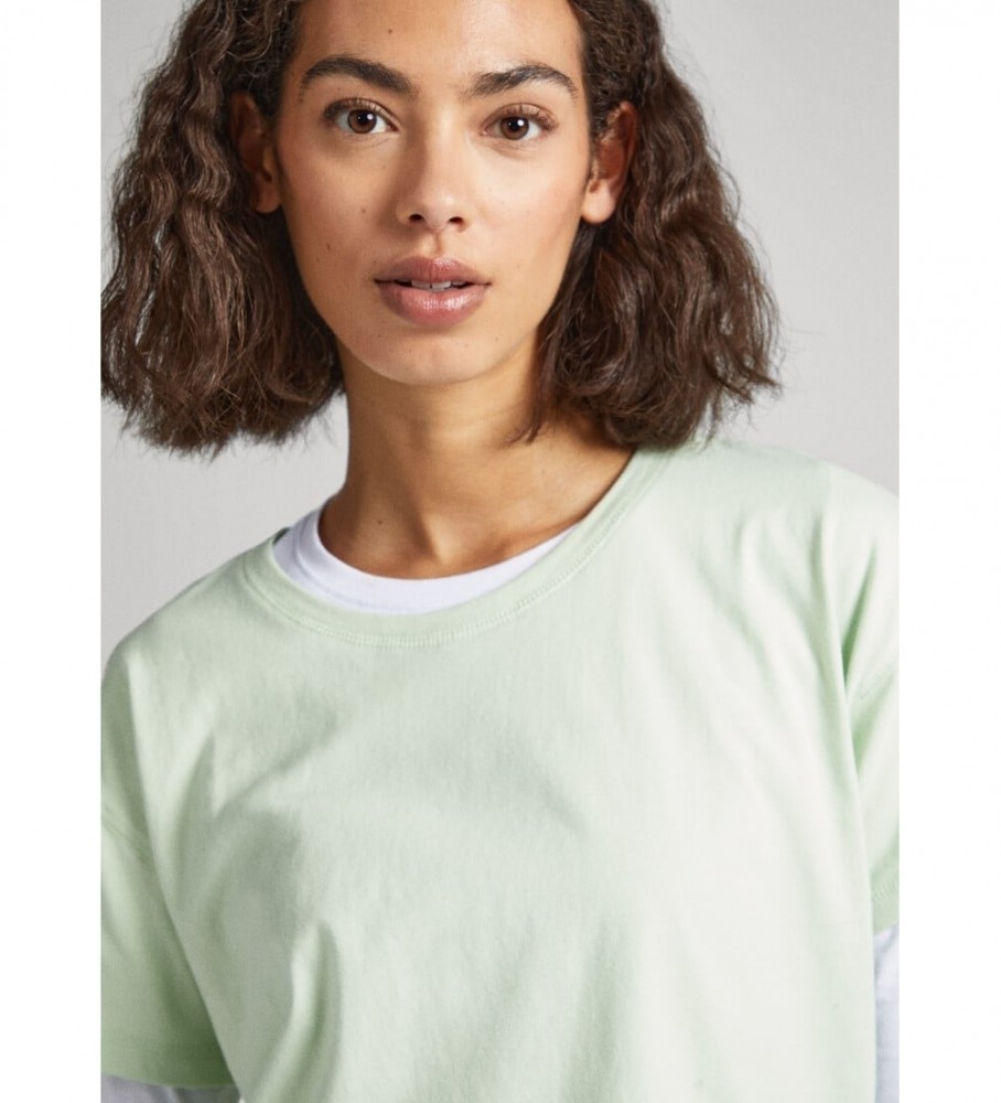 Pepe Jeans Camiseta Verde Aurore