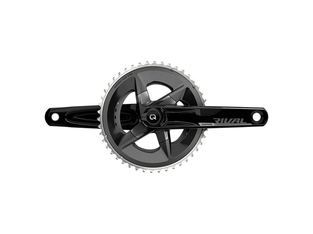 SRAM Rival AXS Kranksæt 175 mm. 46/33T M. Quarq Wattmåler