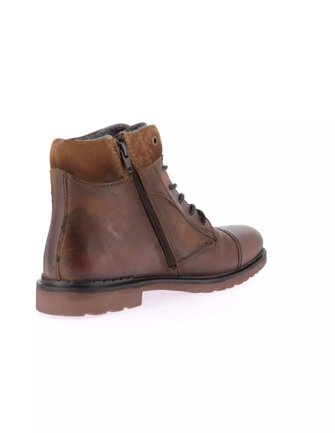 BUGATTI VITTORE - Bottines & boots Cognac