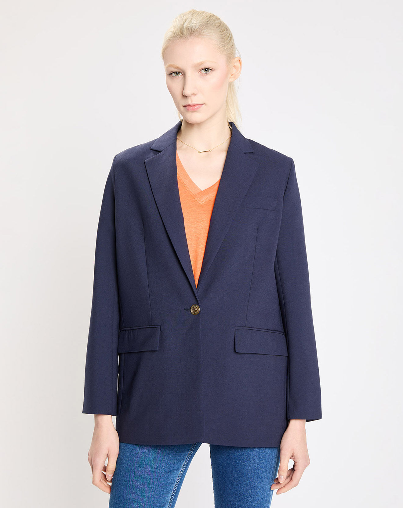 Jodhpur Veste Regina bleue
