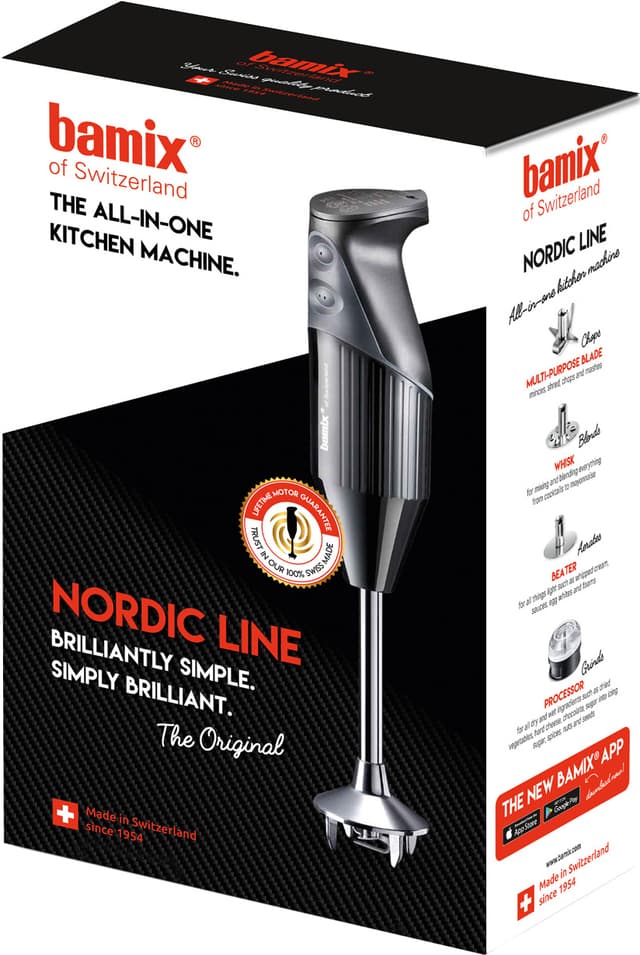 Bamix Nordic Line stavblender BAM13355 (sort)