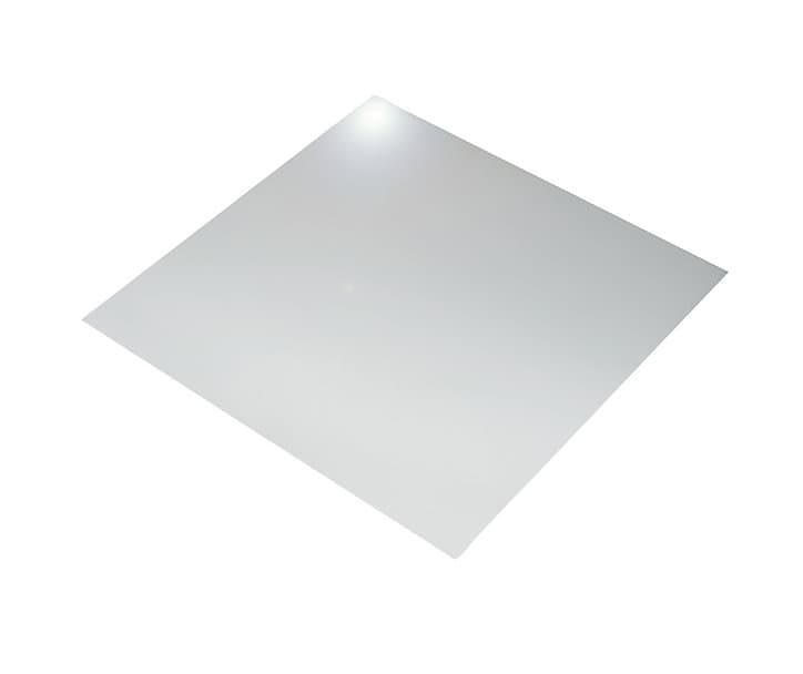 Tôle acier inoxydable lisse Ep. 0,5 mm, 50 x 25 cm
