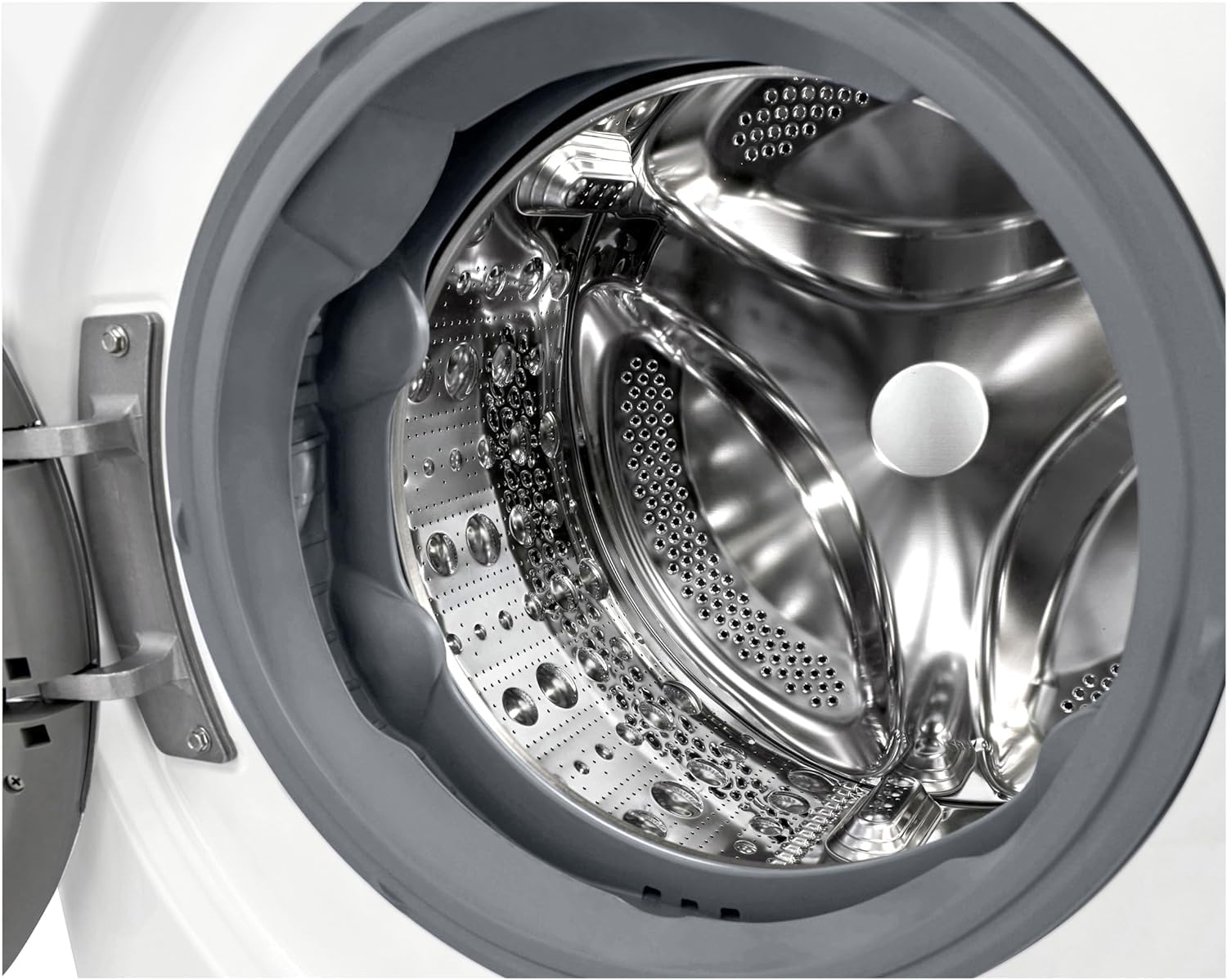 LG W4WR70E6Y, Frontlader-Waschtrockner 11-6 kg, Klasse A/D, 60x62x85 cm, Wi-Fi, AI Direct Drive, Tiefenreinigung mit Dampf, TurboWash 360, Große Kapazität, Außentür aus gehärtetem Glas, Weiß