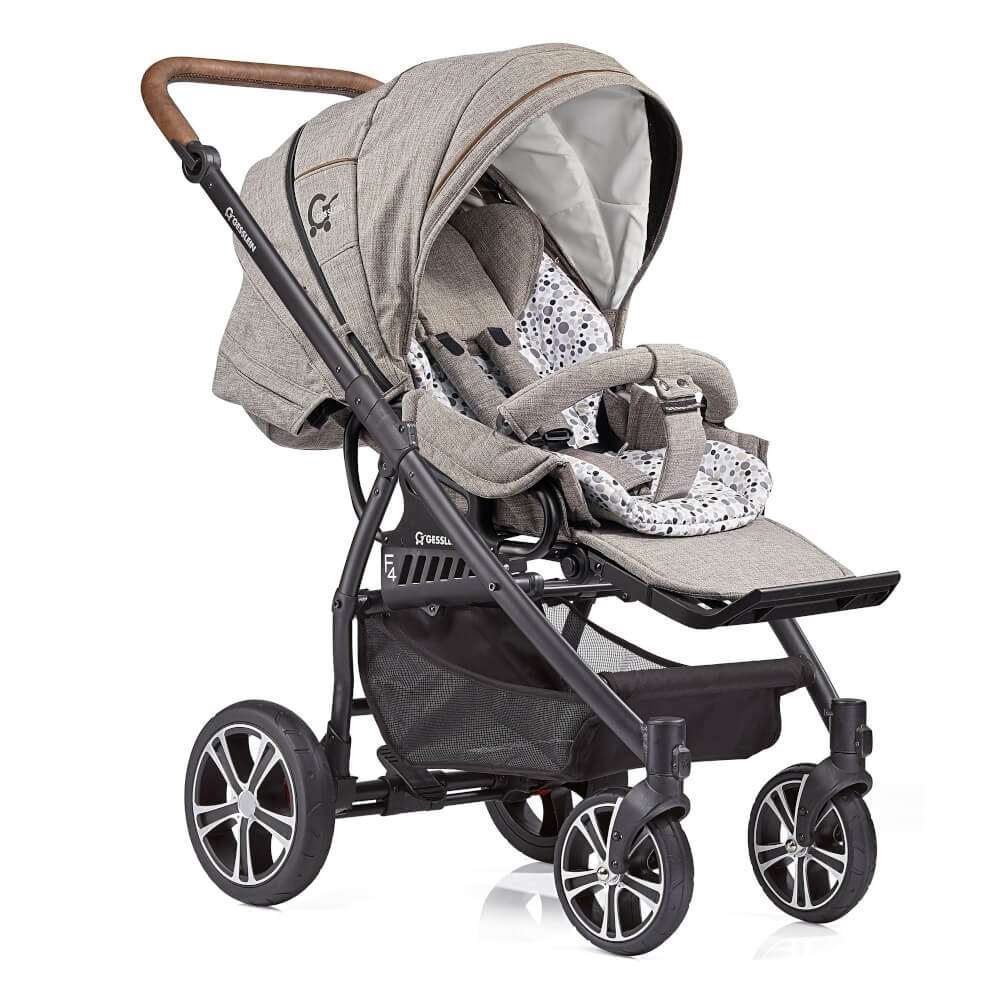 Kombi-Kinderwagen F4 Air  schwarz/tabak/C4 890889