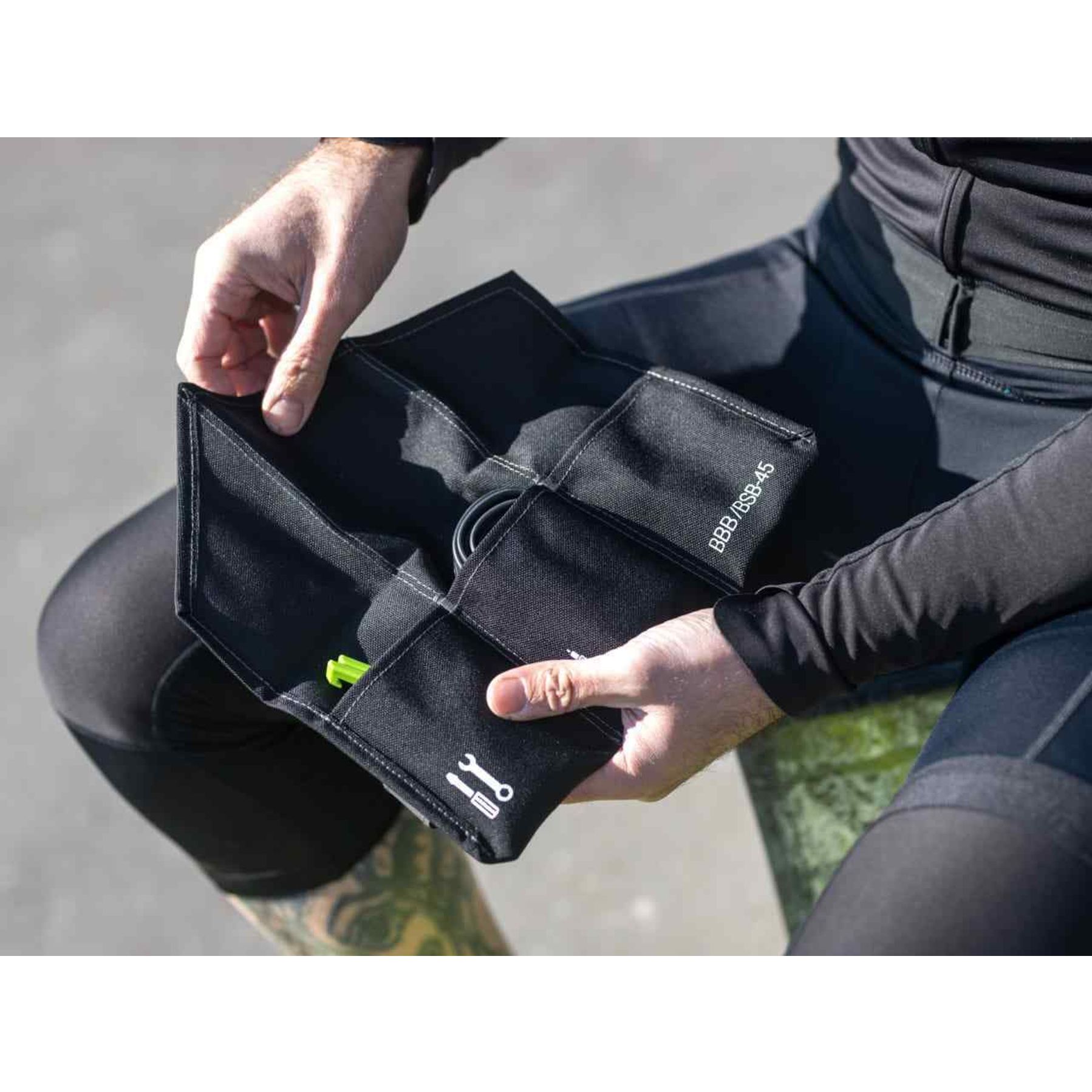 BBB Cycling BSB-59 CombiSet RollPack CO2 Zadeltas
