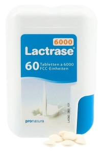 Lactrase Tabletten 6000 IE Dispenser, 60 Stück