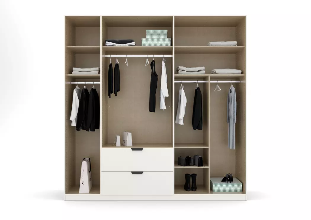 Kleiderschrank Ragona-Spin 226 x 229 cm