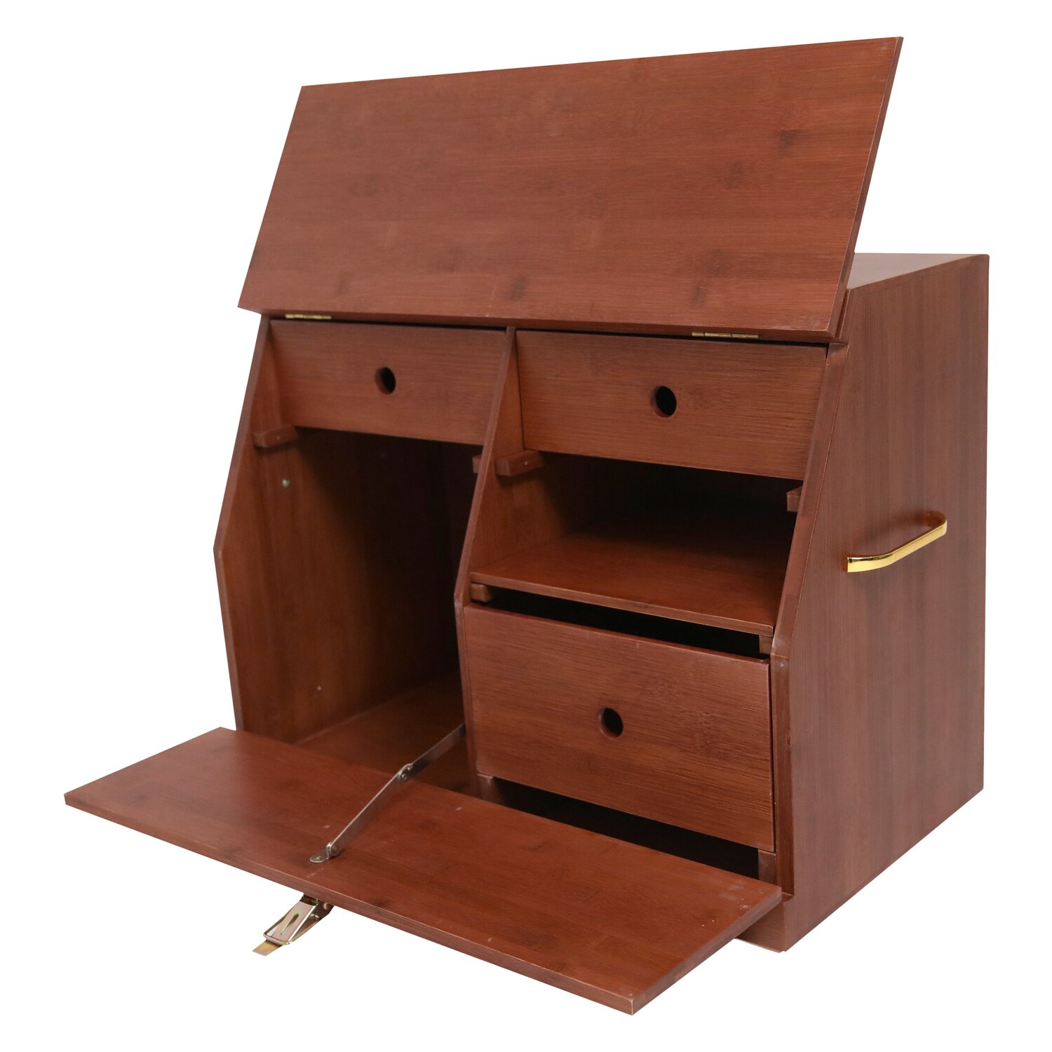 GROOMING DELUXE Putzbox  - brown