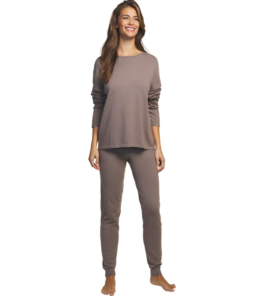 Tenue détente et intérieur pyjama pantalon haut Tricot Selmark