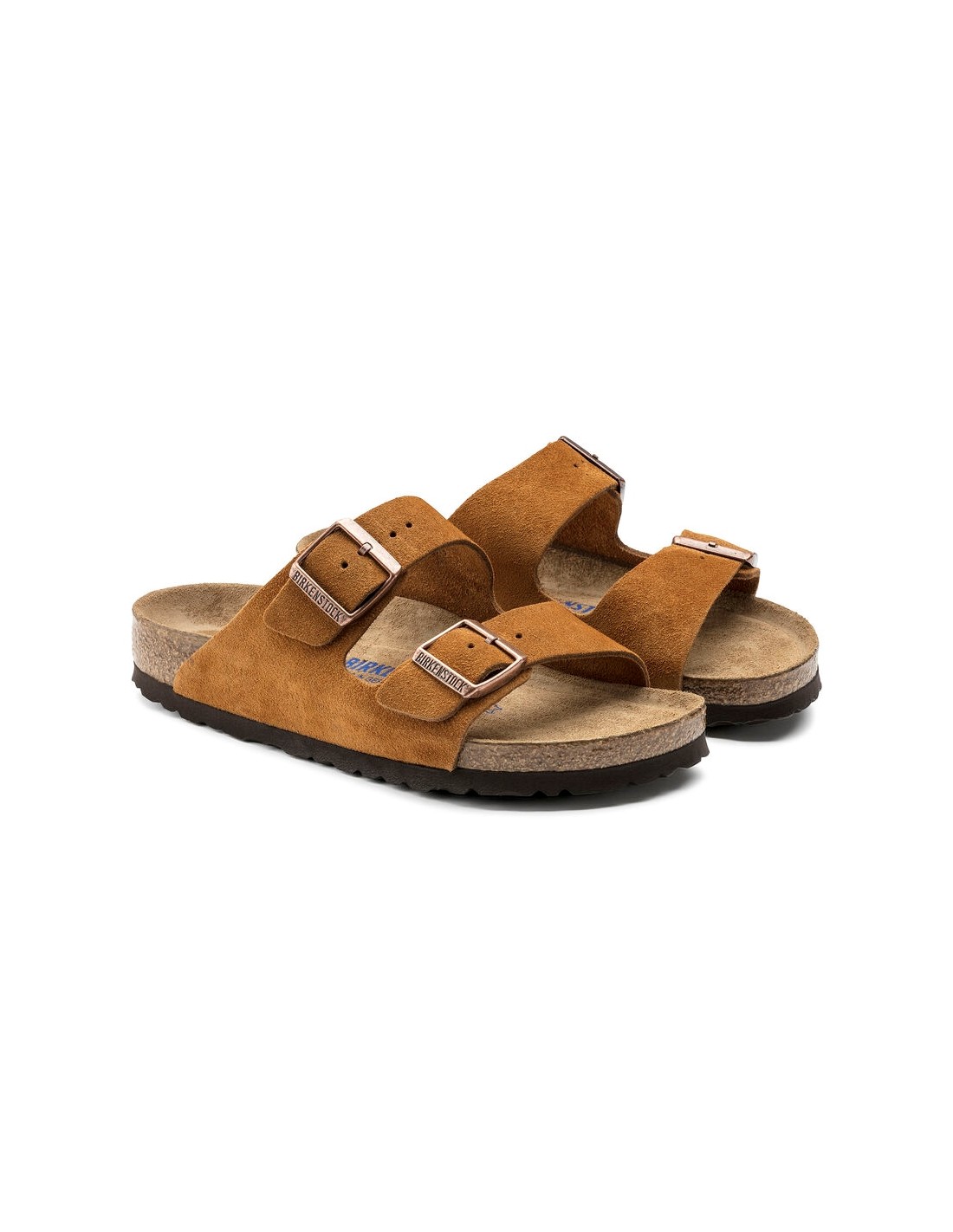 birkenstock mules homme arizona daim marron